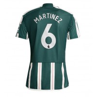 Camisa de time de futebol Manchester United Lisandro Martinez #6 Replicas 2º Equipamento 2023-24 Manga Curta
